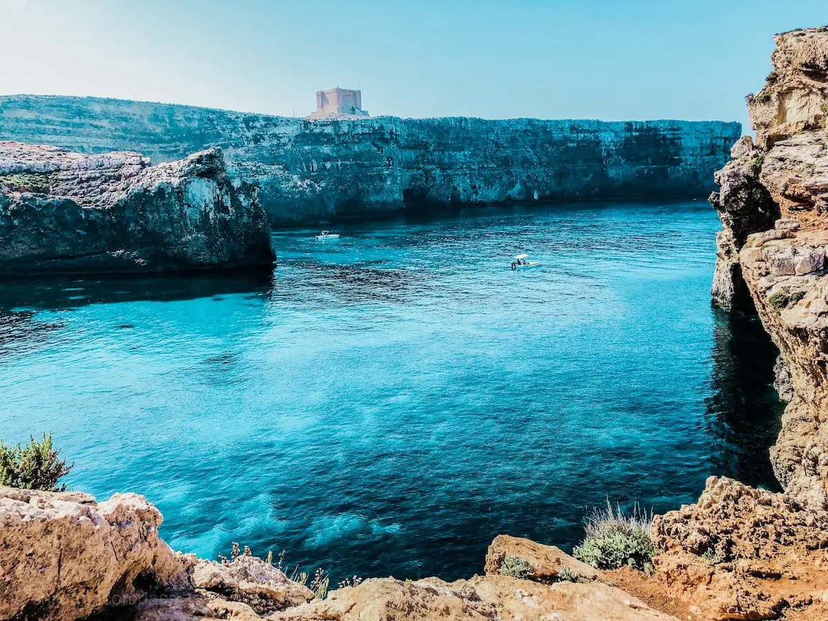 Malta Strände, Blaue Lagune Malta, Comino blue lagoon