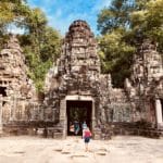 Prae Kham | Angkor Wat mit Kind | 3 Tage Sehenswürdigkeiten und Dschungeltempel Tomb Raider Bayon Tempel in Angkor Wat | Kambodscha Tempel | www.anomadabroad.com