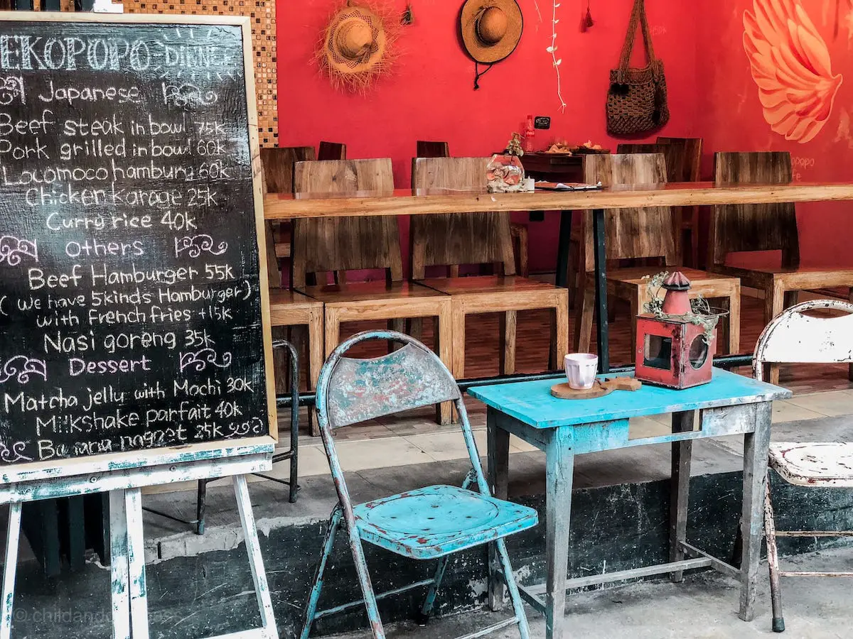 Ubud, Bali - Sehenswürdigkeiten und Reisetipps für deinen Urlaub in Indonesien, Nekopopo Cafe