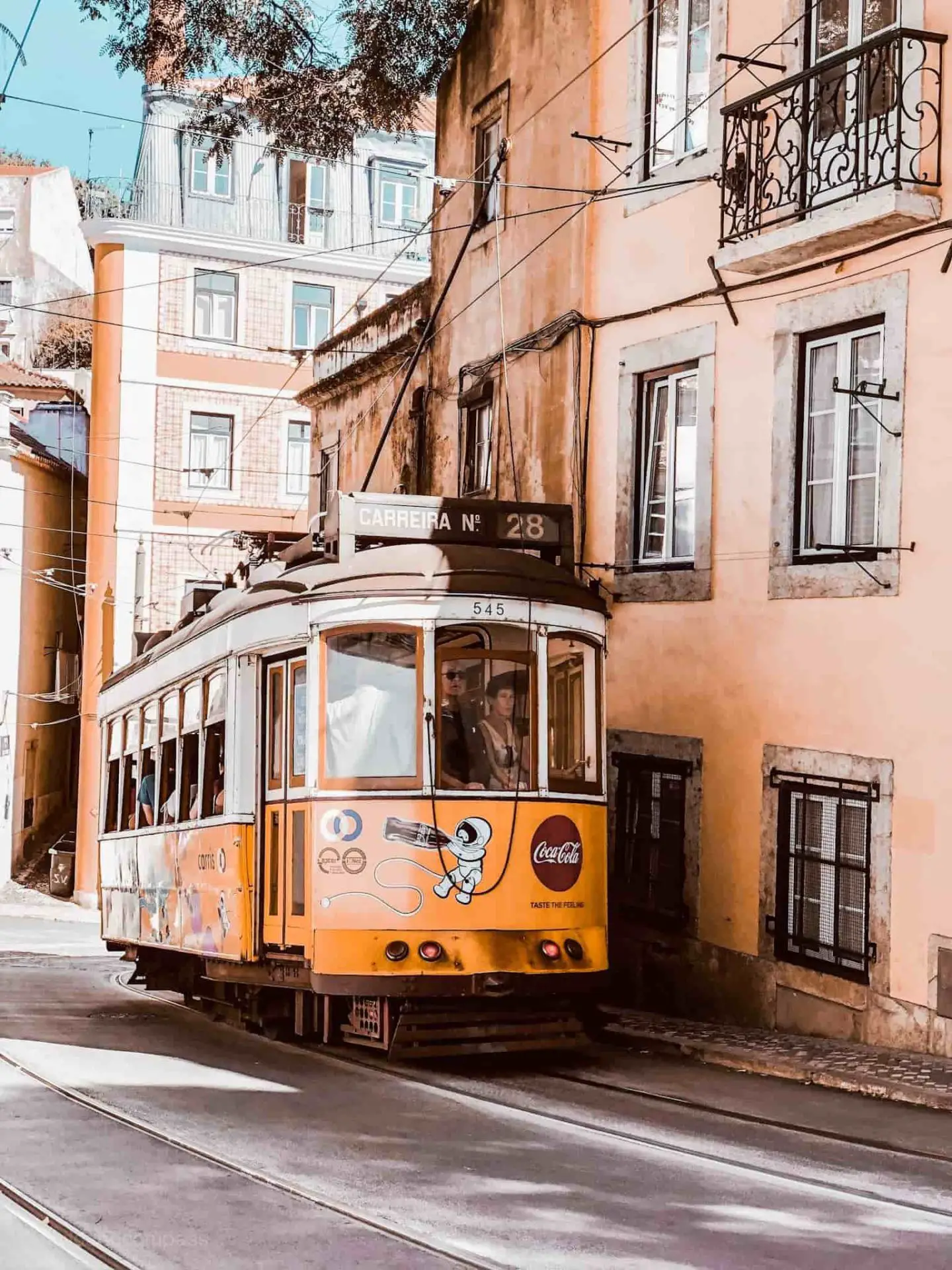 Tram in Lissabon 