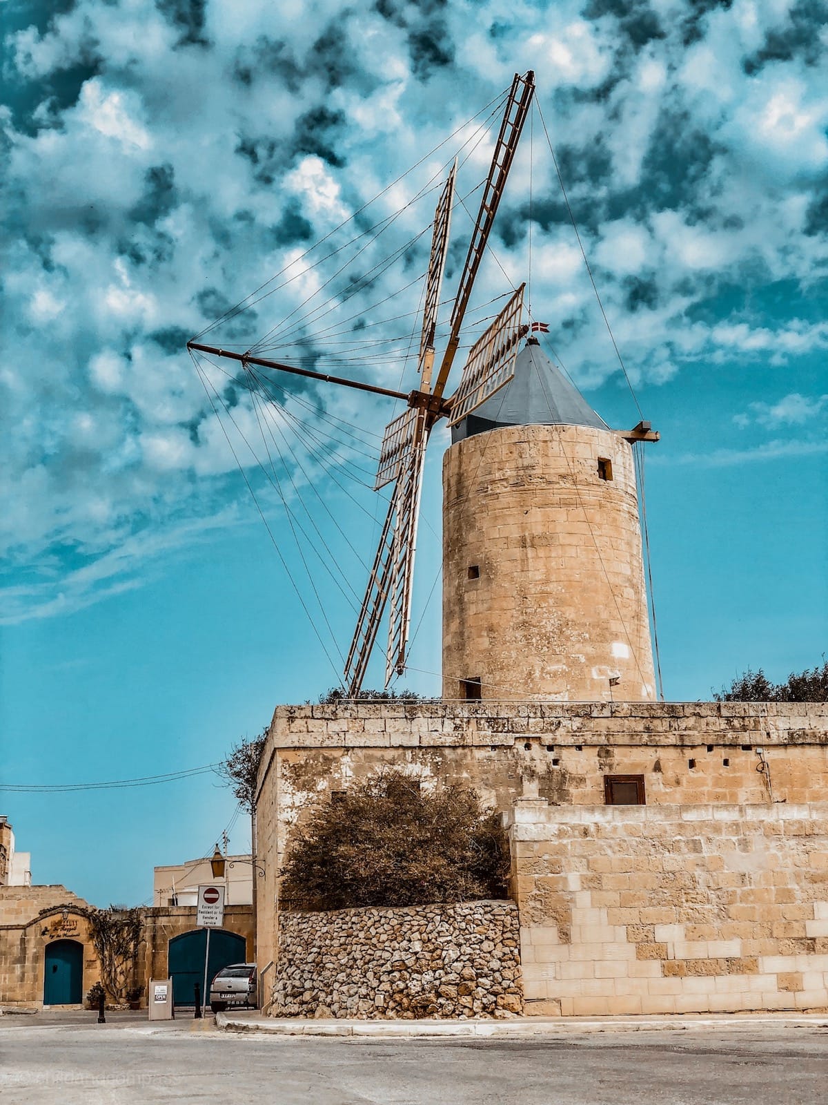 Ta Kola Windmühle auf Gozo