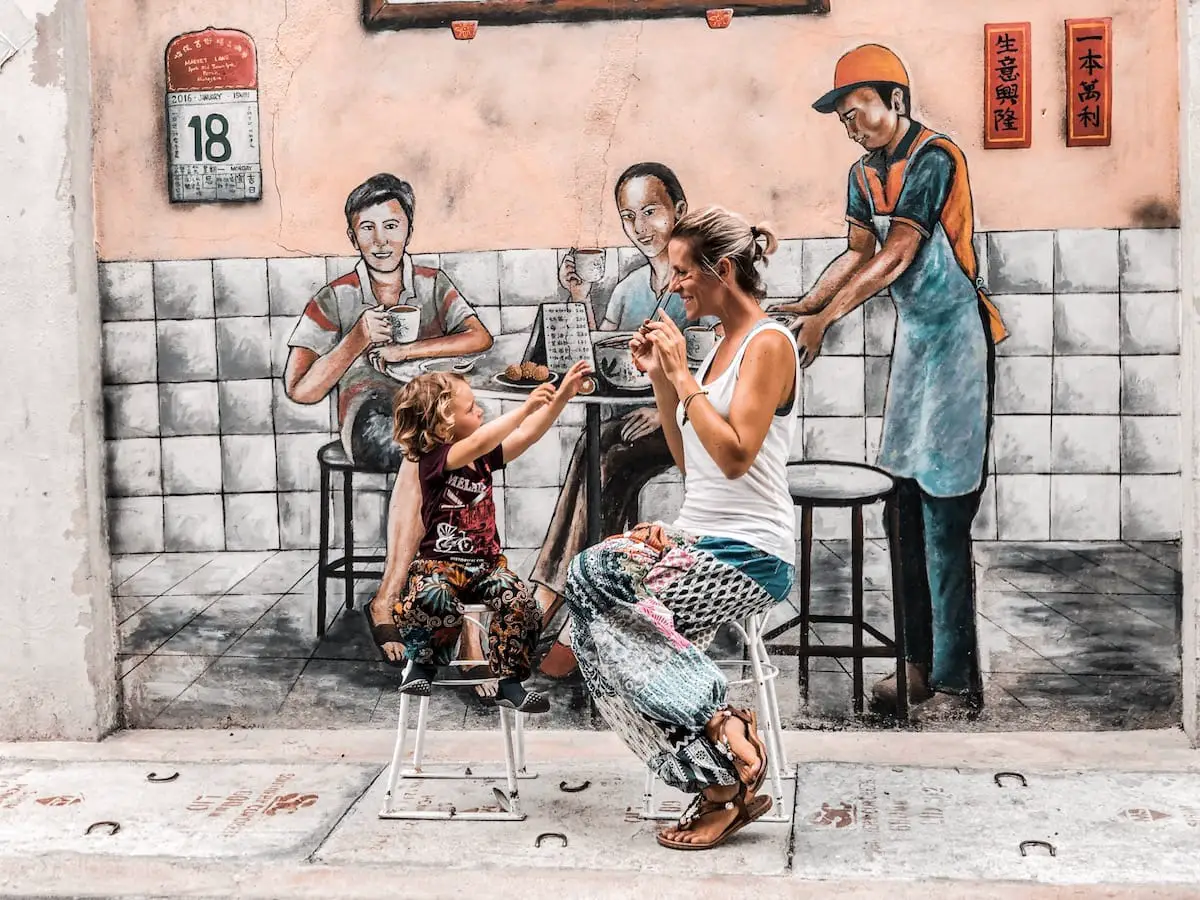 Ipoh Streetart, Mural Art Trail Ipoh, Malaysia Ipoh Sehenswürdigkeiten 