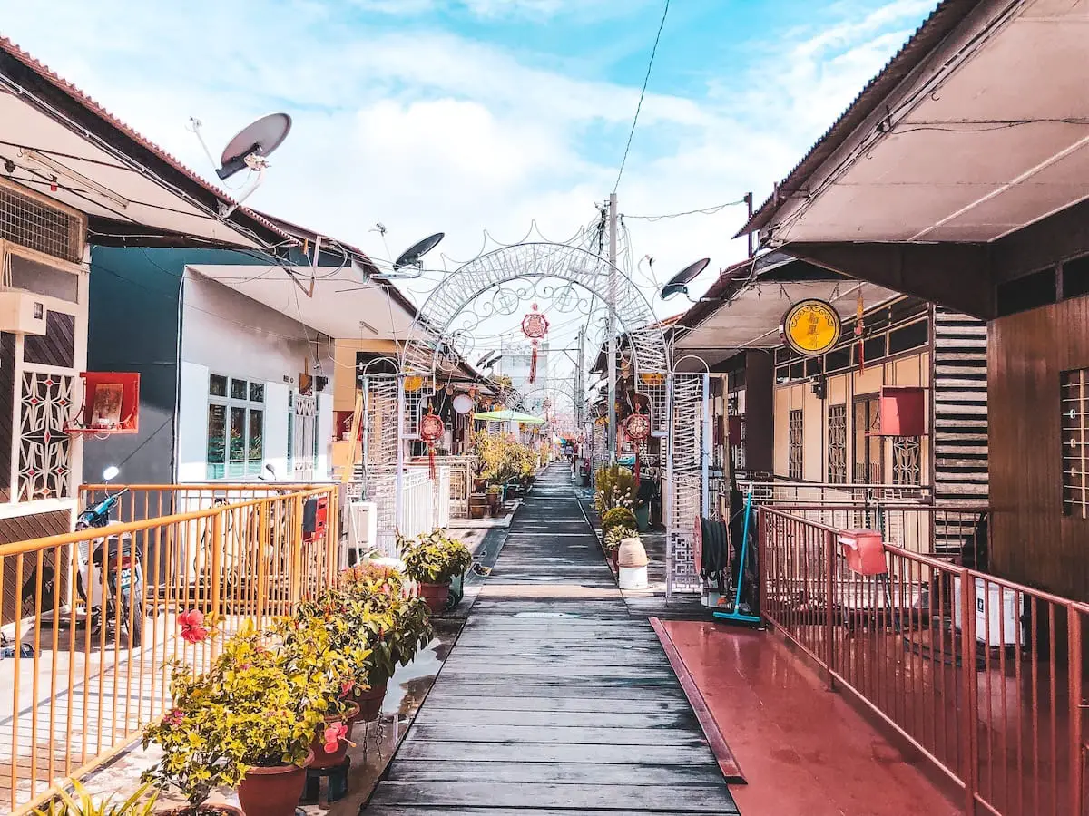 George Town Sehenswürdigkeiten auf Penang, Clan Jetty George Town