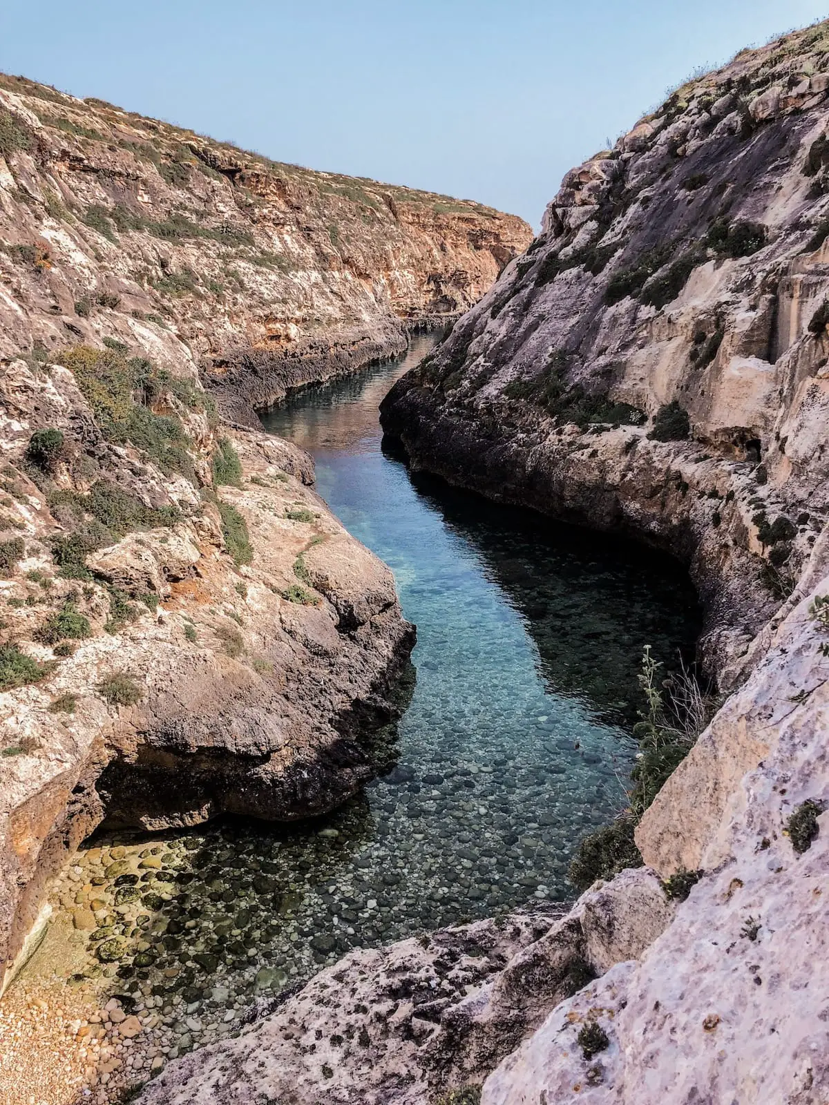 Die schönsten Strände auf Gozo, Malta Strände, einsame Buchten Malta, schöne Strände Gozo, Wied il Gashri