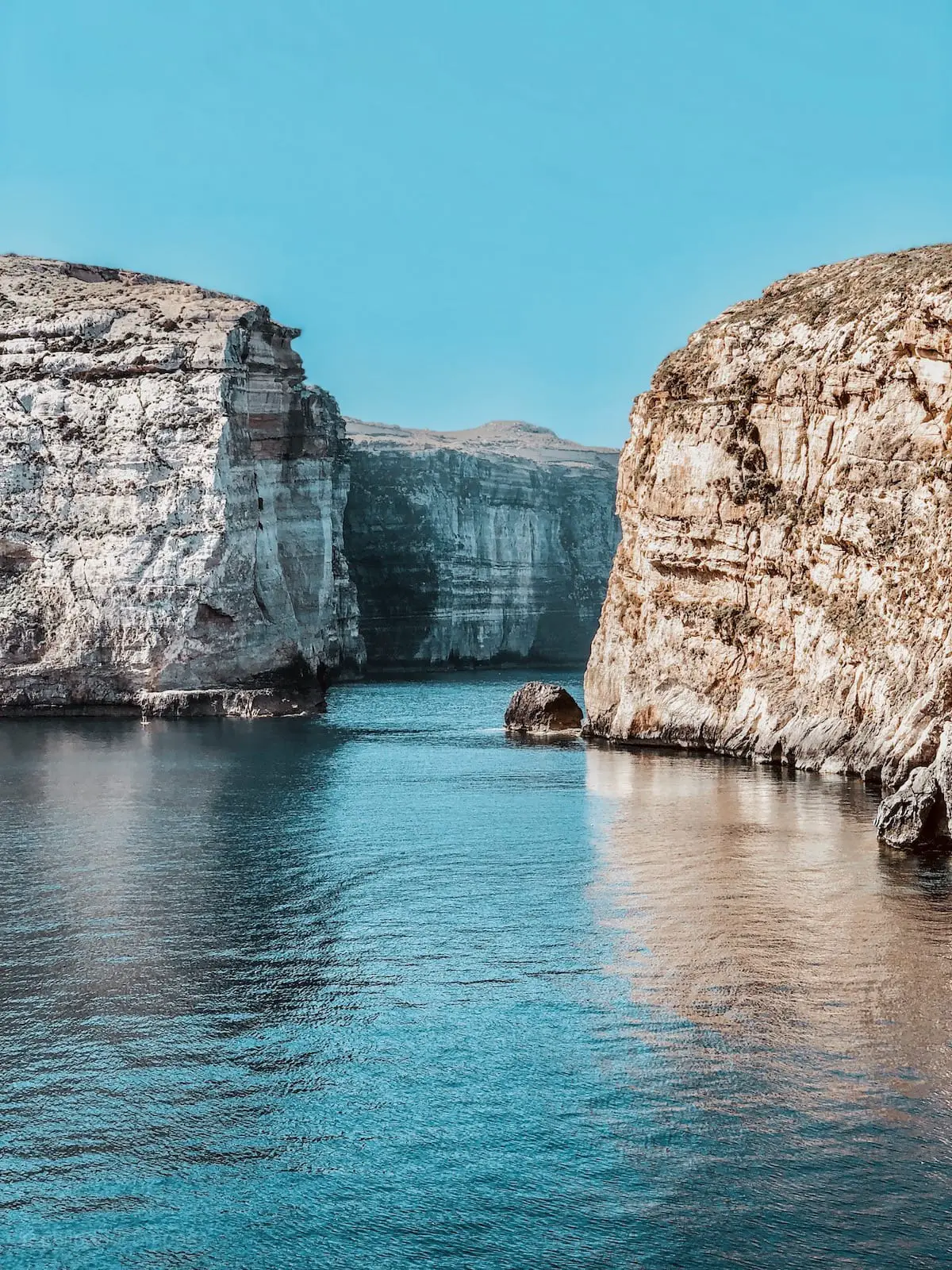 Die schönsten Strände auf Gozo, Malta Strände, einsame Buchten Malta, schöne Strände Gozo, Fungus Rock