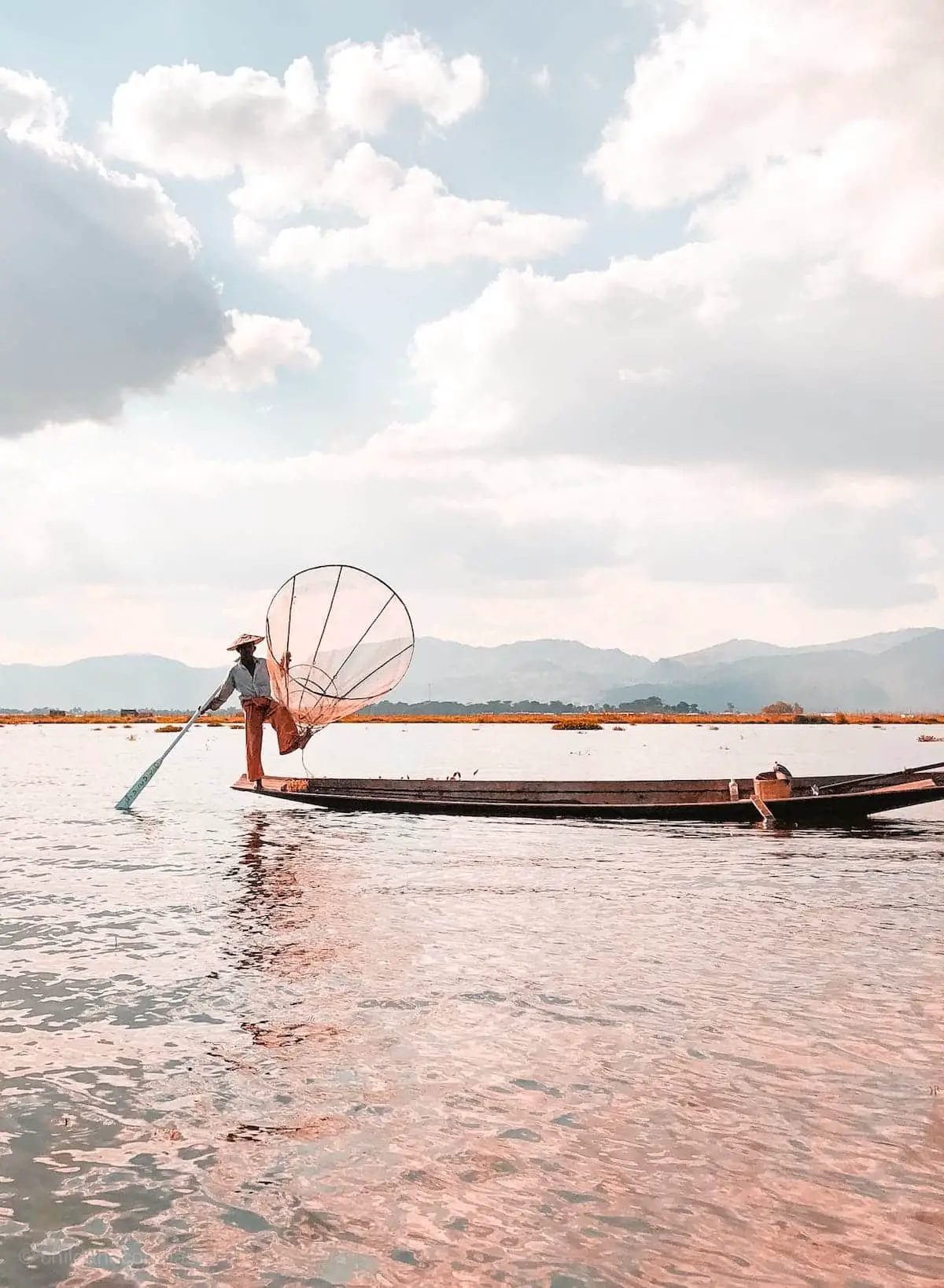 Einbeinfischer Inle See Myanmar