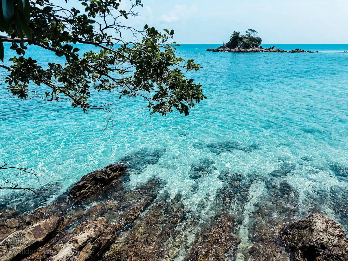 Die schönsten Strände auf Pulau Kapas Island in Malaysia, Drohnenfotos Malaysia, Strände Pulau Kapas, Malaysia Insel Kapas