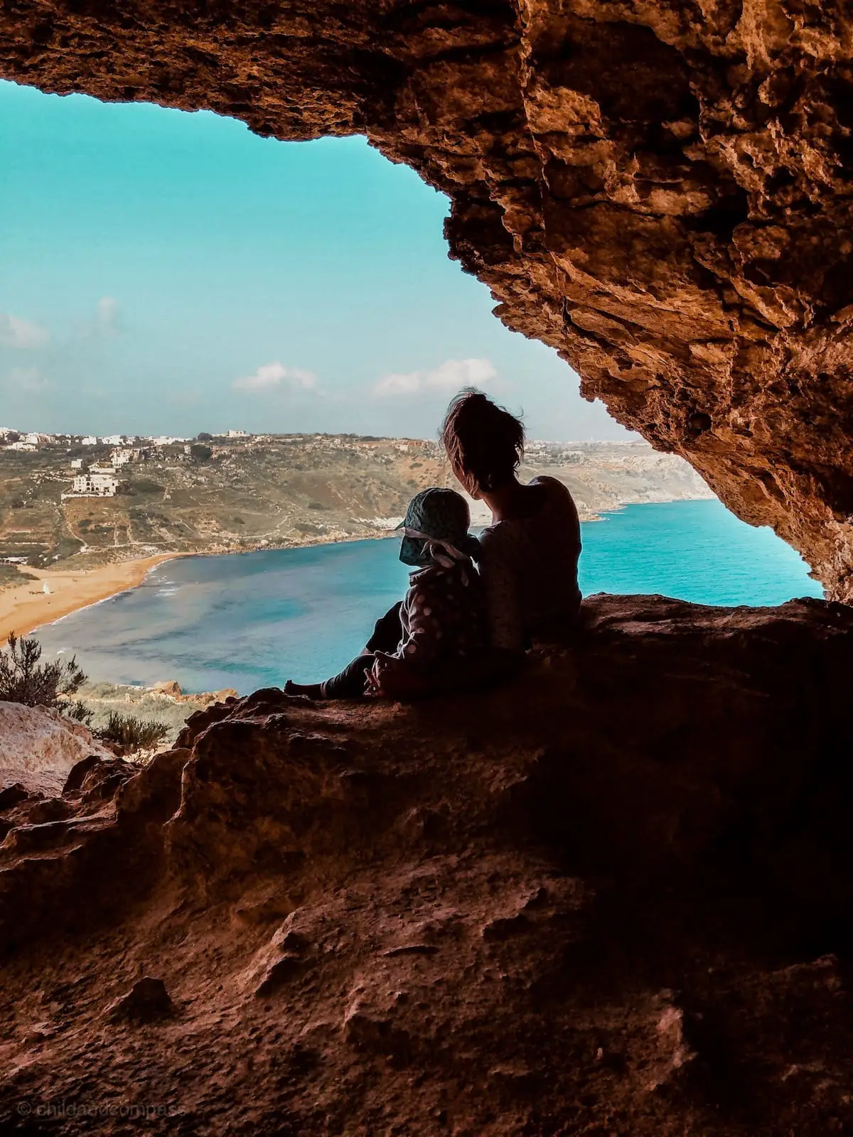 Gozo Sehenswürdigkeiten und Reisetipps Gozo, Malta Urlaub Rundreise, Tal Mixte Cave, Calypso Cave, Ramla Bay