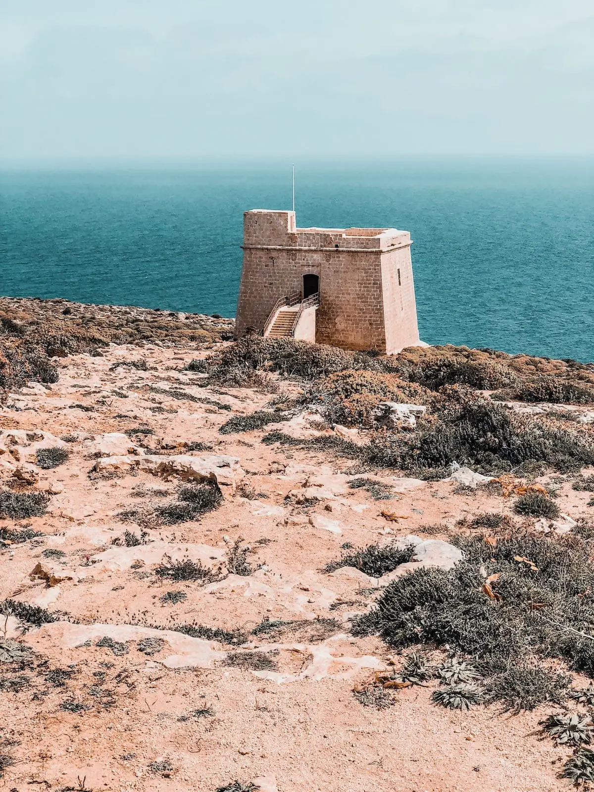 Gozo Sehenswürdigkeiten und Reisetipps Gozo, Malta Urlaub Rundreise, Sopu Turm