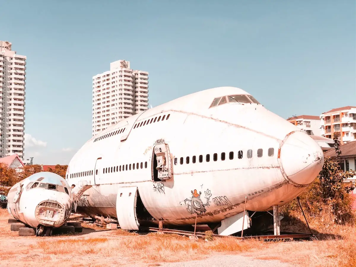 Flugzeugfriedhof Bangkok Airplane Graveyard