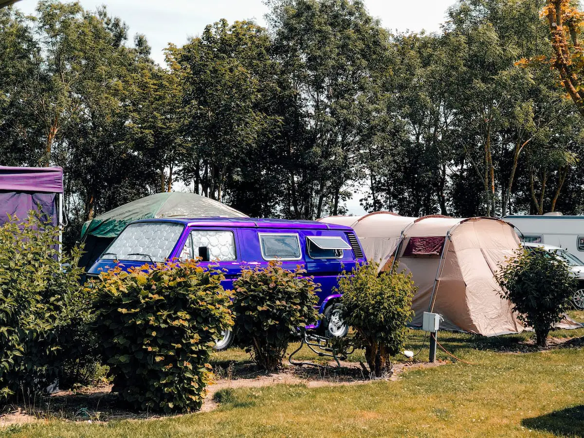 Campingplatz auf Fehmarn