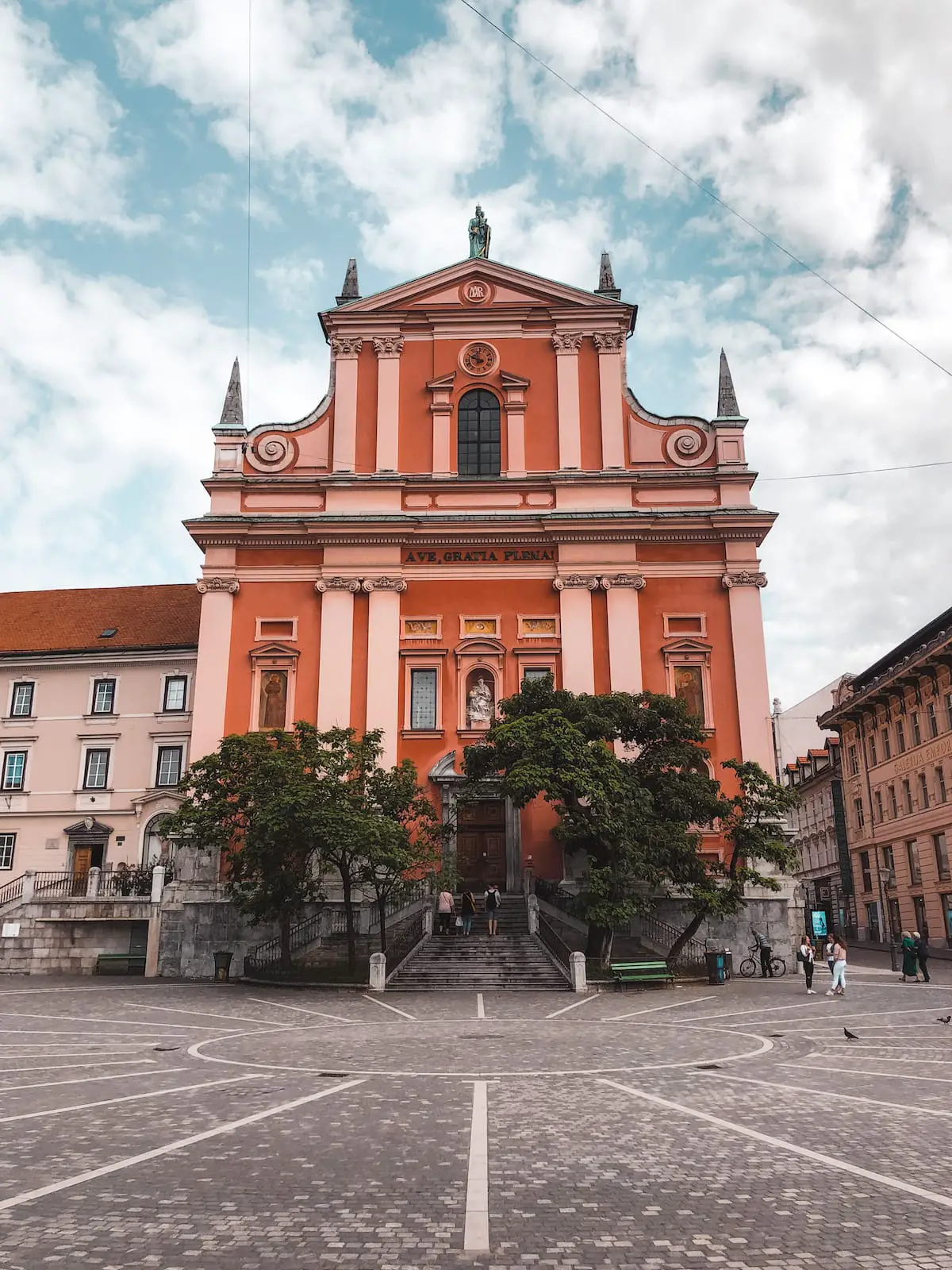 Franziskaner Kirche in Ljubljana