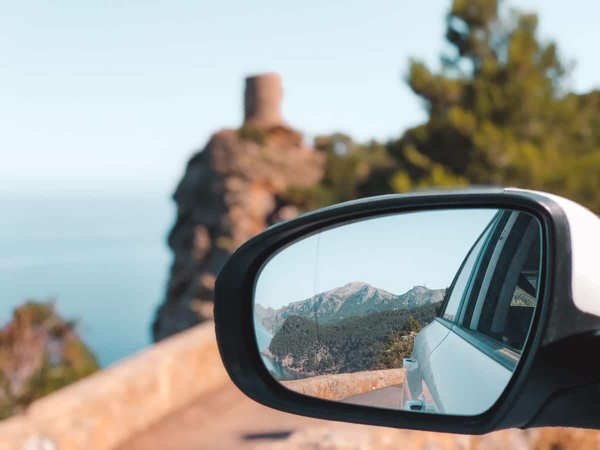 Roadtrip Mallorca Westküste, Blick auf die Serra de Tramantuna