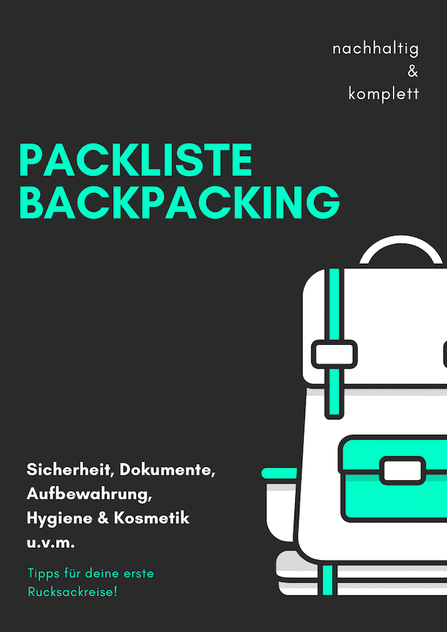 Backpacking Packliste für Frauen, Checkliste Backpacker Rucksack packen