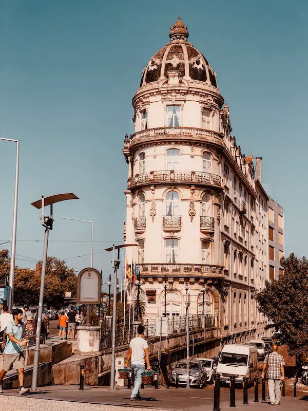 Einer der Coimbra Instagram-Spots in Portugal