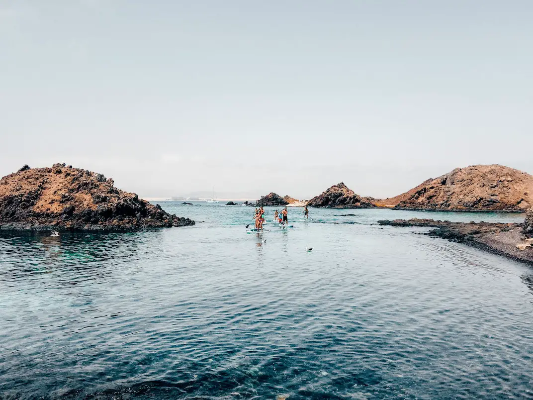 Wassersport auf der Insel Lobos
