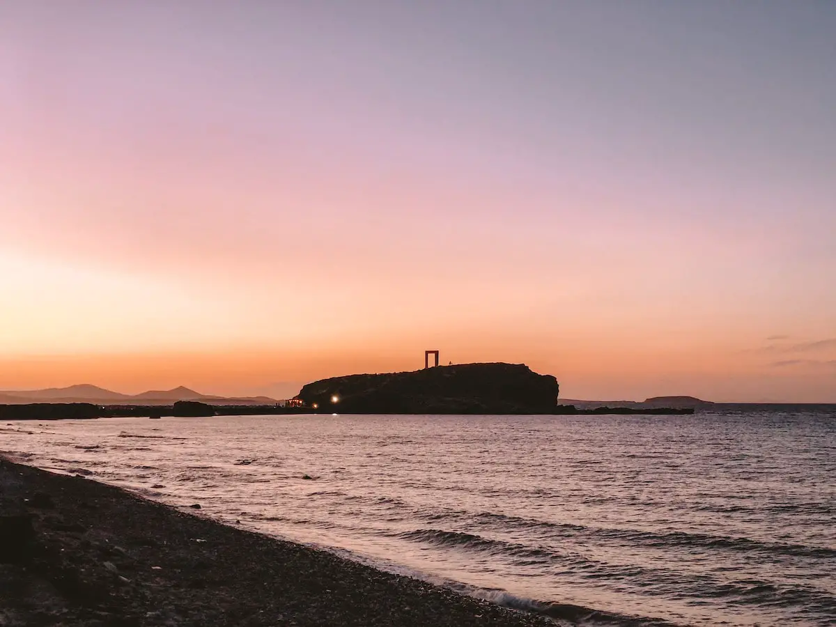 Naxos Sonnenuntergang